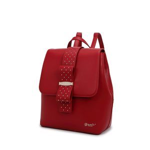 Designer Glitter Daypack Leather Backpack for Women Ribbon Romance Twinkle🤘